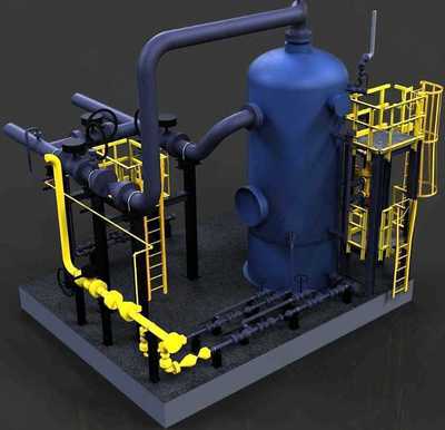 化工設(shè)備接入平臺(tái)機(jī)械模型